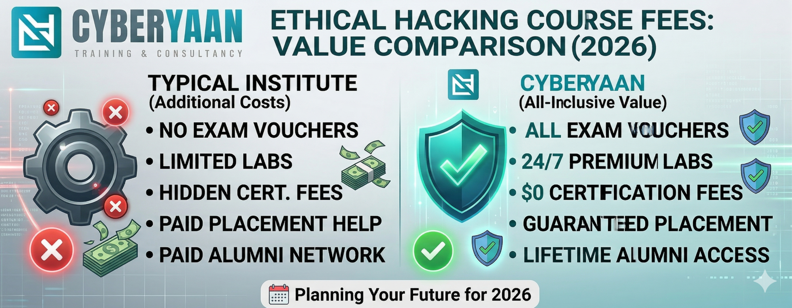 ETHICAL HACKING COURSE FEES
