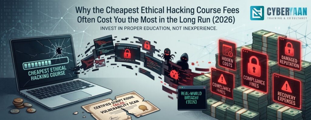 Why the Cheapest Ethical Hacking Course Fees Often Cost You the Most in the Long Run (2026)