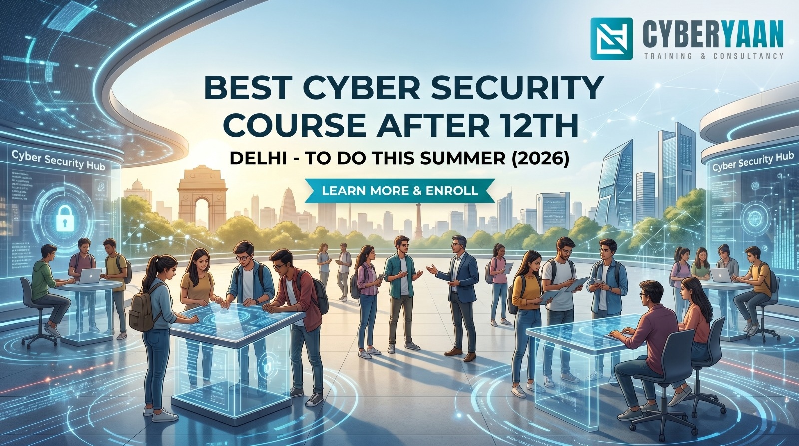cyber security course after class 12th delhi